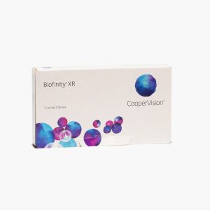 Контактні лінзи для зору щомісячної заміни Biofinity XR Cooper Vision 1 упаковка - 3 шт.