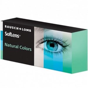 Кольорові лінзи Bausch&Lomb SofLens Natural Colors 1 упаковка - 2 шт.