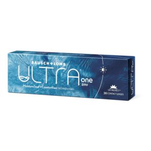 Одноденні контактні лінзи для зору Bausch + Lomb Ultra One Day 1 упаковка - 30 шт.