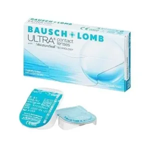 Контактні лінзи для зору безперервного носіння Bausch + Lomb Ultra 1 упаковка - 3 шт.