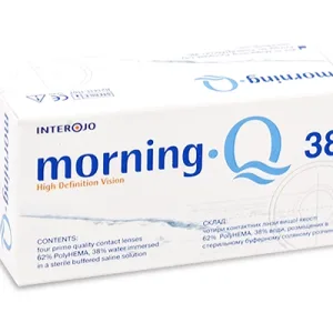 Контактні лінзи Interojo Morning Q 38 квартальні - 1 шт.