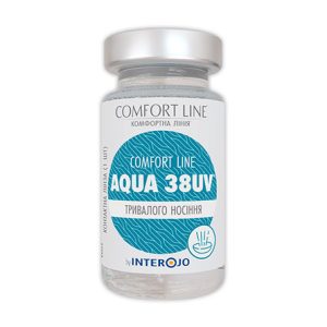 Контактні лінзи для зору на 3-6 місяців Interojo AQUA 38UV - 1 шт.