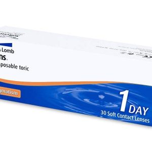 Контактні лінзи одноденні торичні Bausch&Lomb SofLens Daily Disposable Toric 1 упаковка - 30 шт.